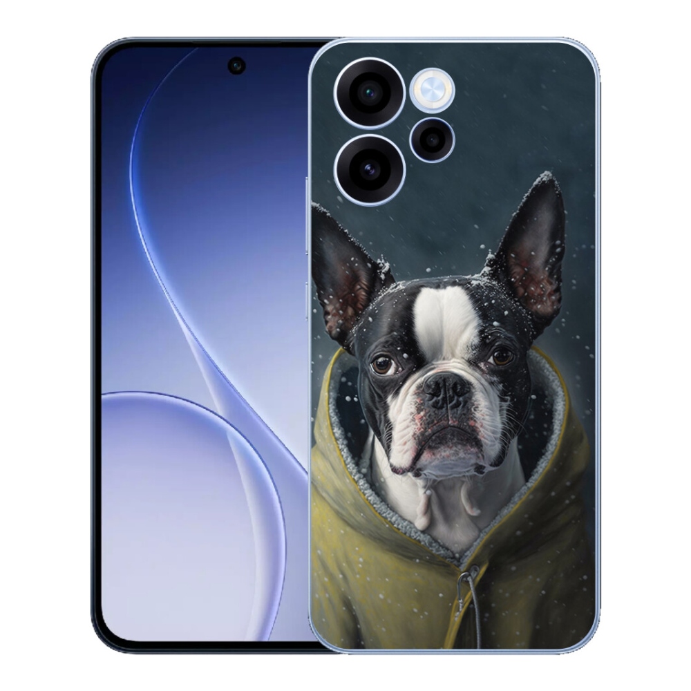 Gélový kryt mmCase na Oppo Reno 15 FS 5G - buldoček