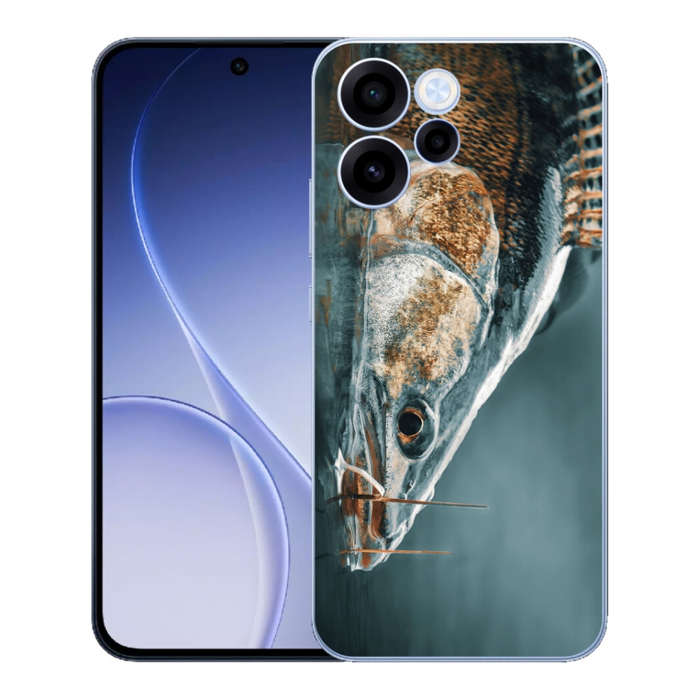 Gélový kryt mmCase na Oppo Reno 15 FS 5G - zubáč
