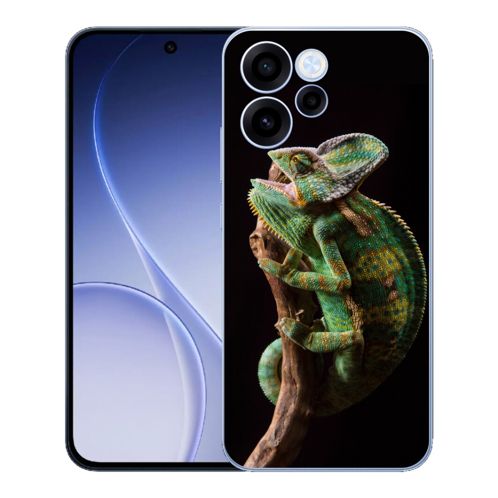 Gélový kryt mmCase na Oppo Reno 15 FS 5G - chameleón
