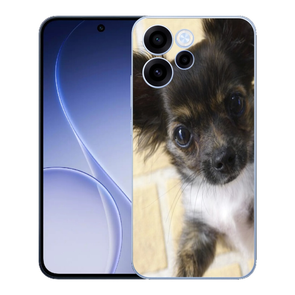 Gélový kryt mmCase na Oppo Reno 15 FS 5G - čivava 2