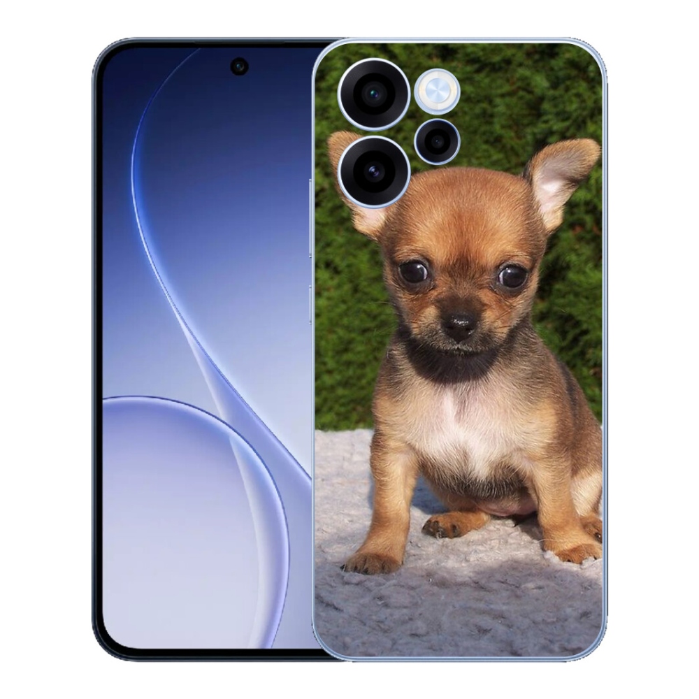 Gélový kryt mmCase na Oppo Reno 15 FS 5G - čivava 3