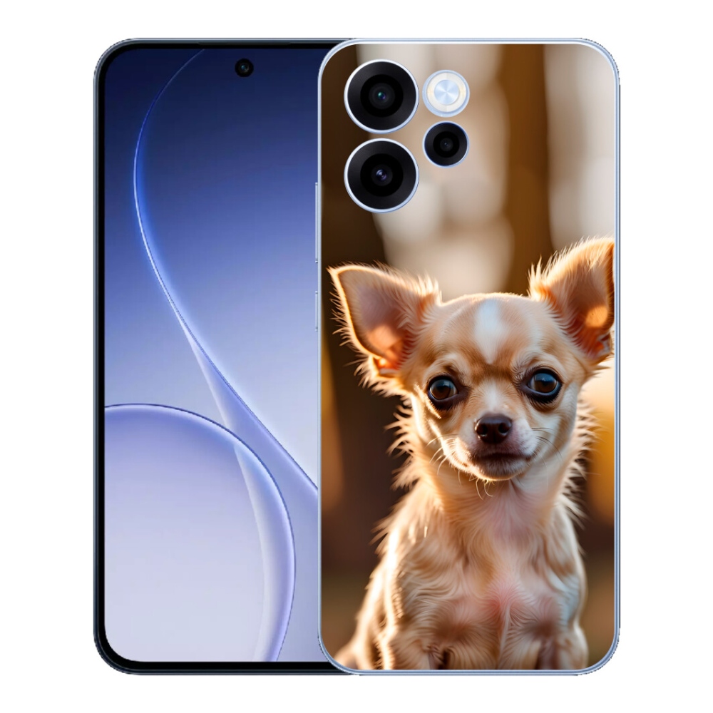 Gélový kryt mmCase na Oppo Reno 15 FS 5G - čivava 6