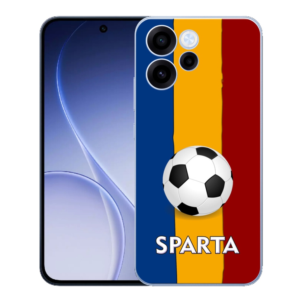 Gélový kryt mmCase na Oppo Reno 15 FS 5G - futbal 1
