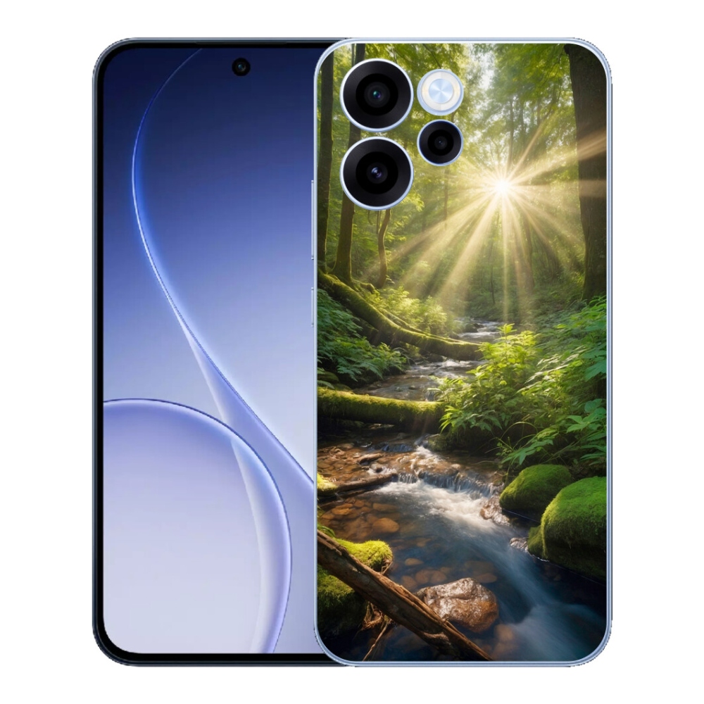 Gélový kryt mmCase na Oppo Reno 15 FS 5G - hlbina lesa