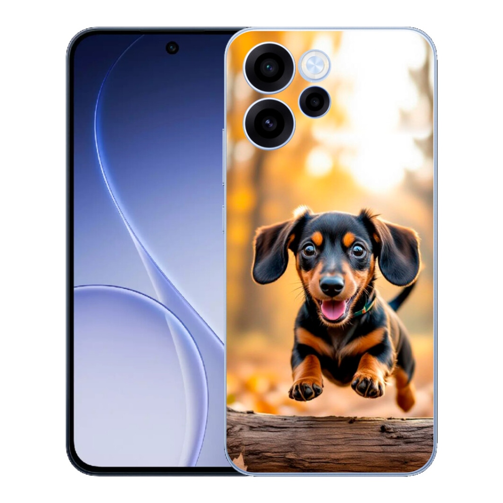 Gélový kryt mmCase na Oppo Reno 15 FS 5G - jazvečík 2