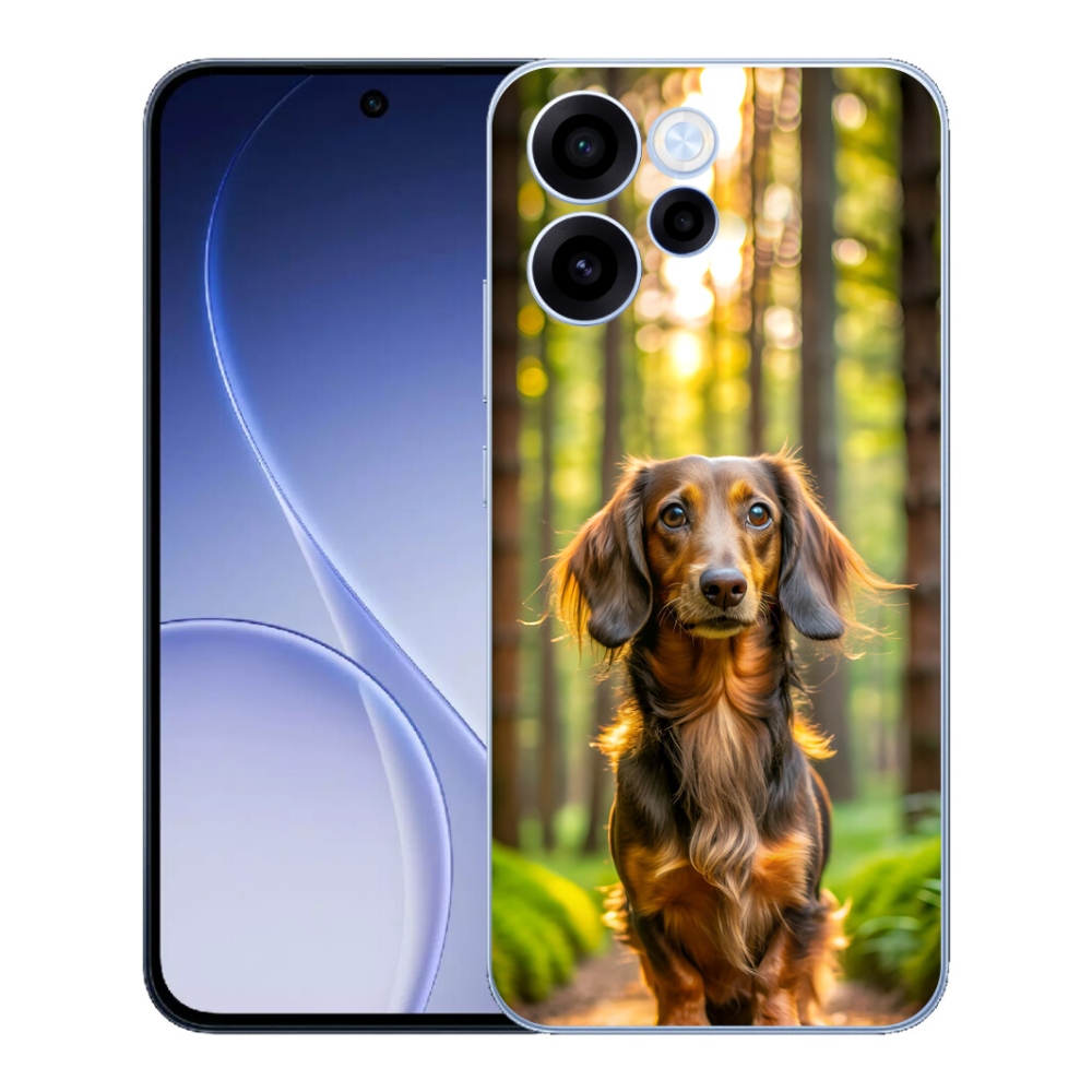 Gélový kryt mmCase na Oppo Reno 15 FS 5G - jazvečík 4