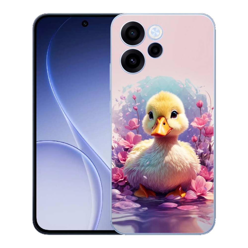 Gélový kryt mmCase na Oppo Reno 15 FS 5G - kačička