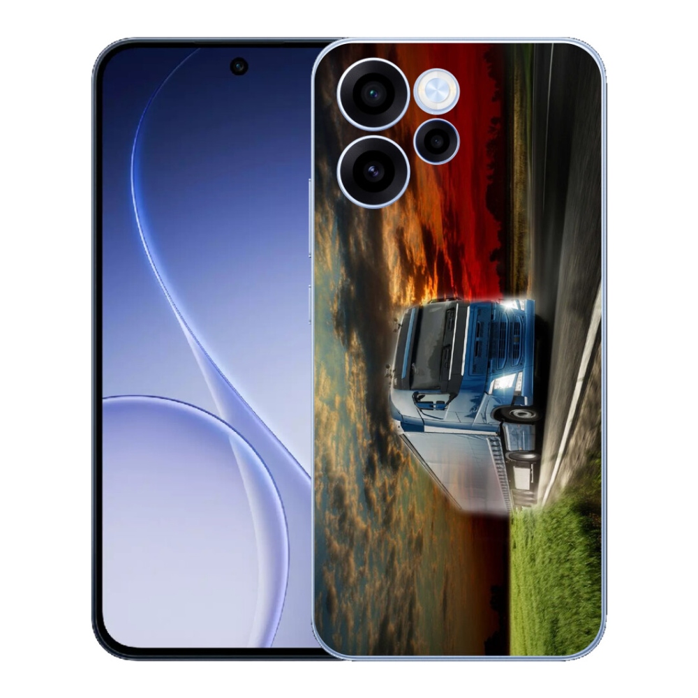 Gélový kryt mmCase na Oppo Reno 15 FS 5G - kamión 4