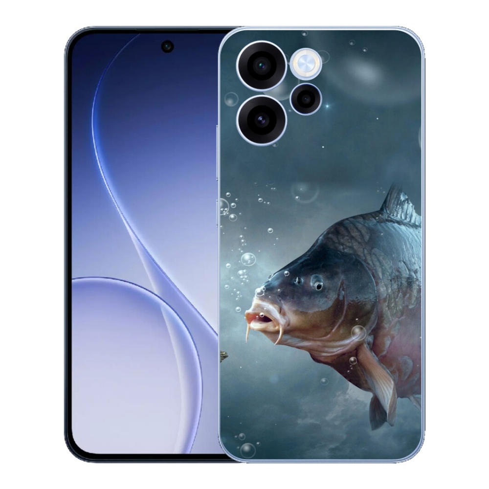 Gélový kryt mmCase na Oppo Reno 15 FS 5G - kapor a bublinky