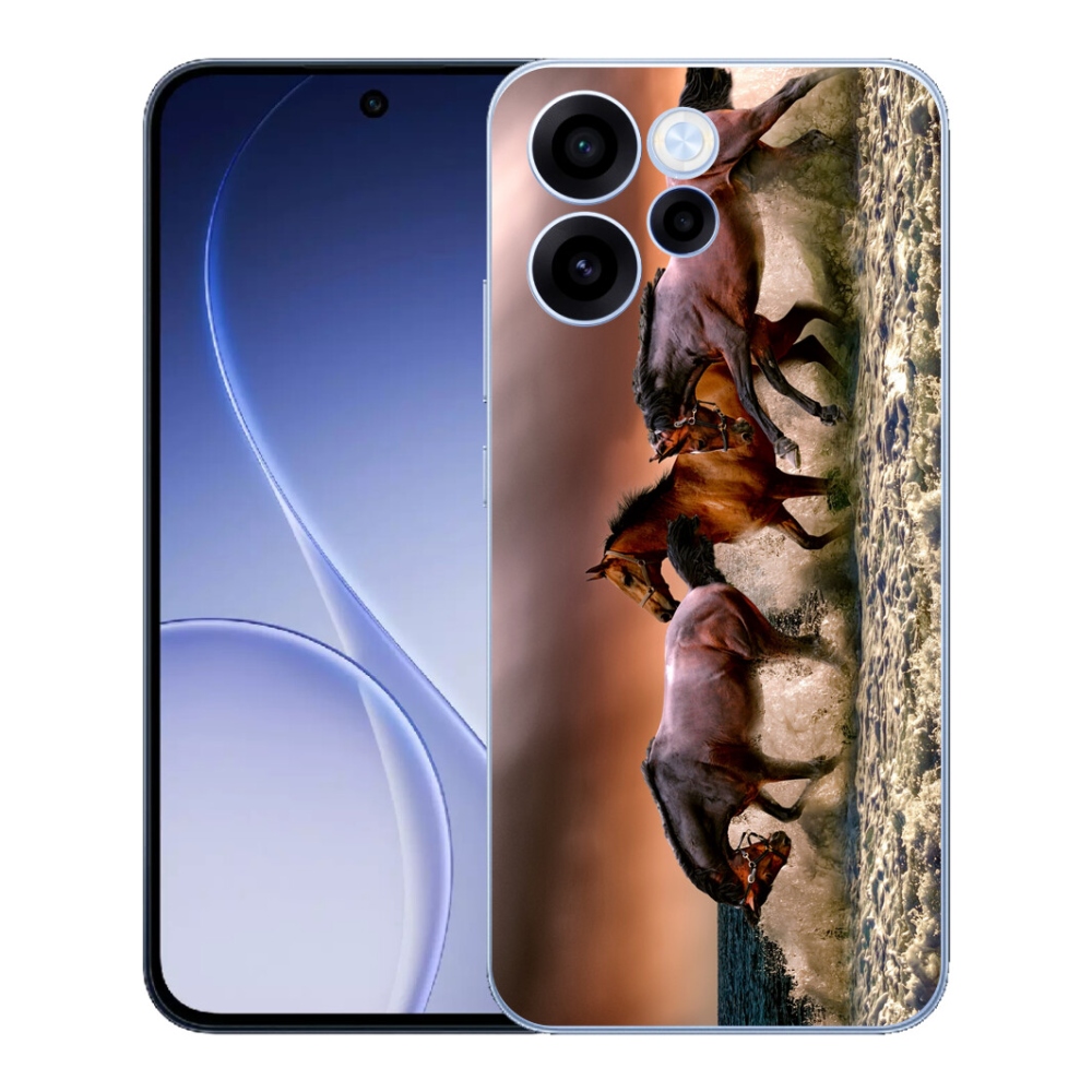 Gélový kryt mmCase na Oppo Reno 15 FS 5G - kone 1