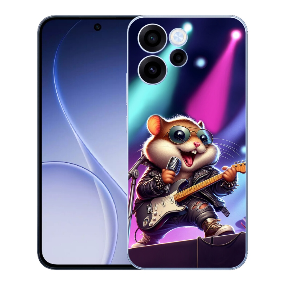 Gélový kryt mmCase na Oppo Reno 15 FS 5G - škrečok rocker