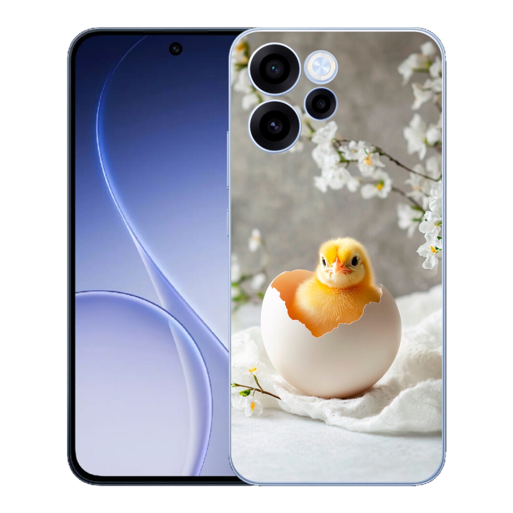Gélový kryt mmCase na Oppo Reno 15 FS 5G - kuriatko