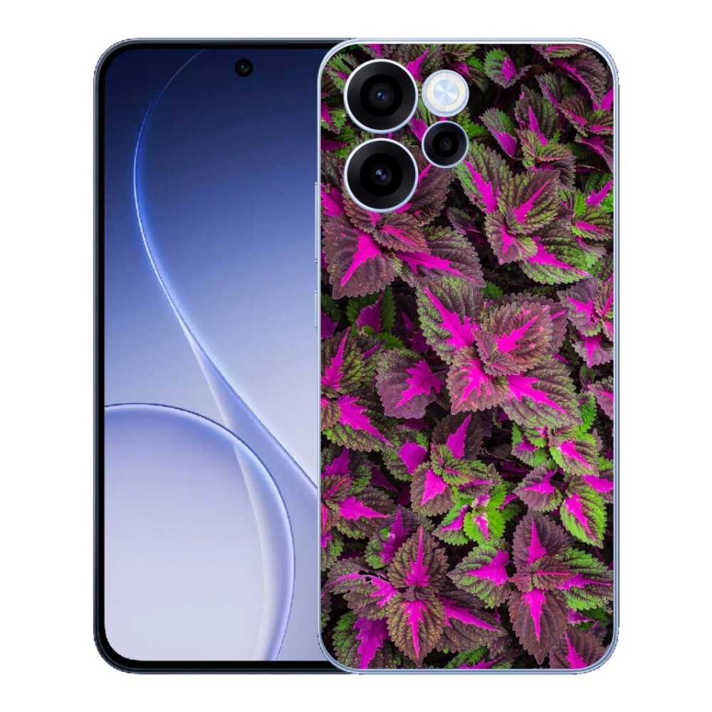 Gélový kryt mmCase na Oppo Reno 15 FS 5G - kvety 10