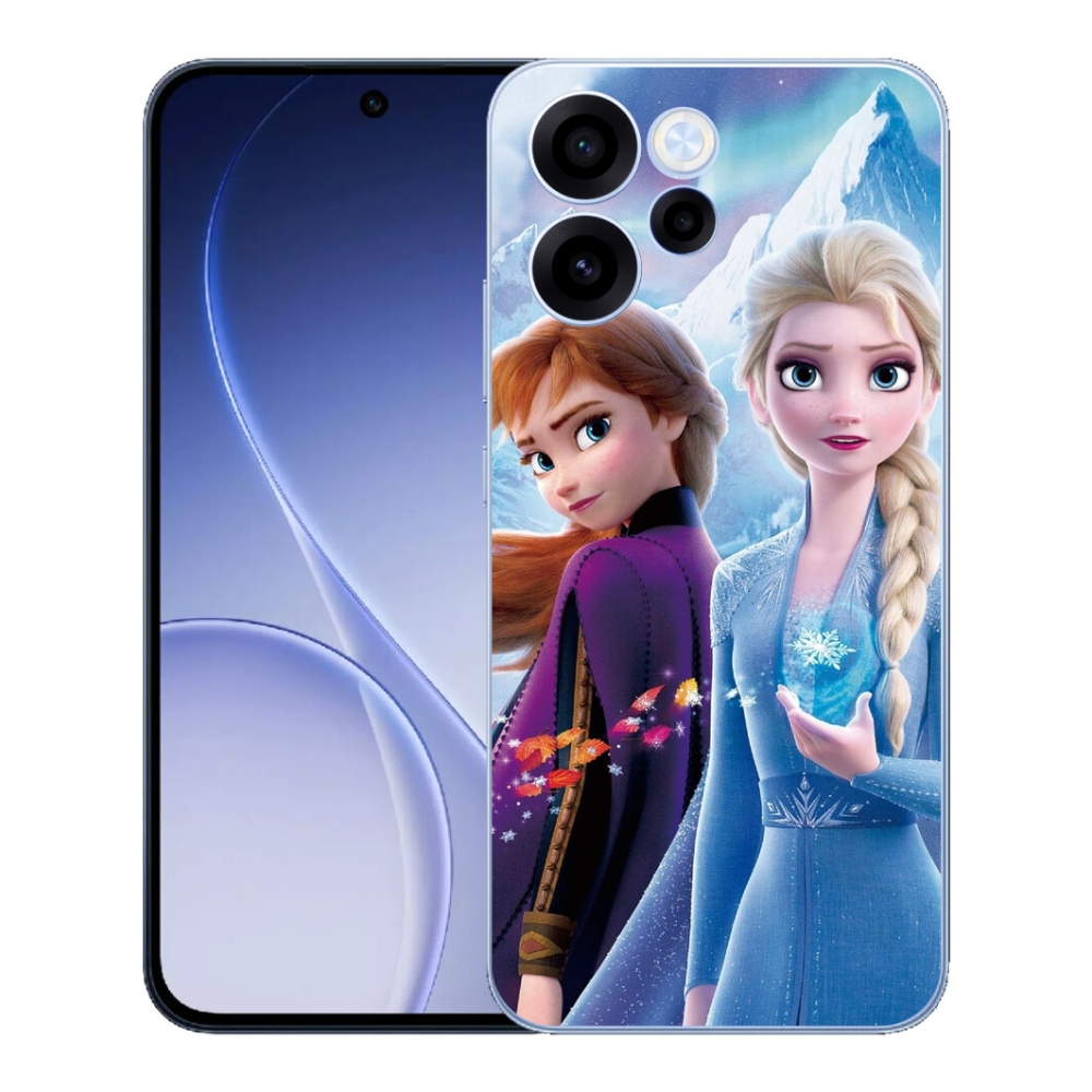 Gélový kryt mmCase na Oppo Reno 15 FS 5G - ľadové kráľovstvo 3