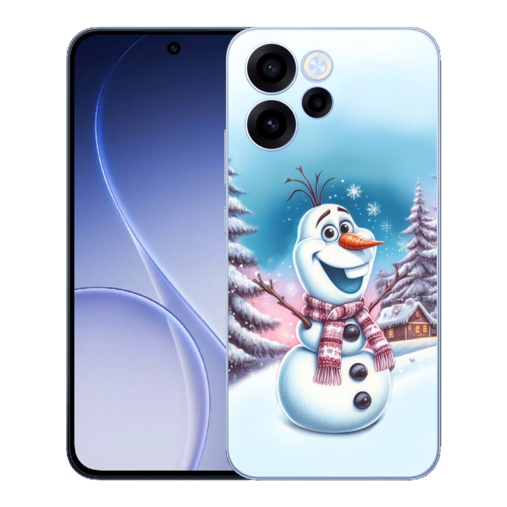 Gélový kryt mmCase na Oppo Reno 15 FS 5G - ľadové kráľovstvo