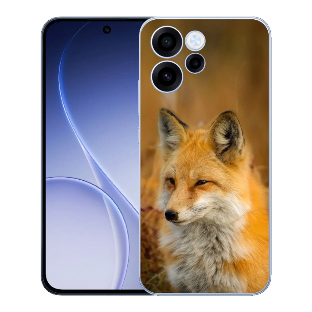 Gélový kryt mmCase na Oppo Reno 15 FS 5G - líška