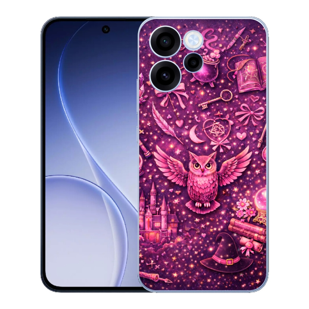 Gélový kryt mmCase na Oppo Reno 15 FS 5G - magický svet