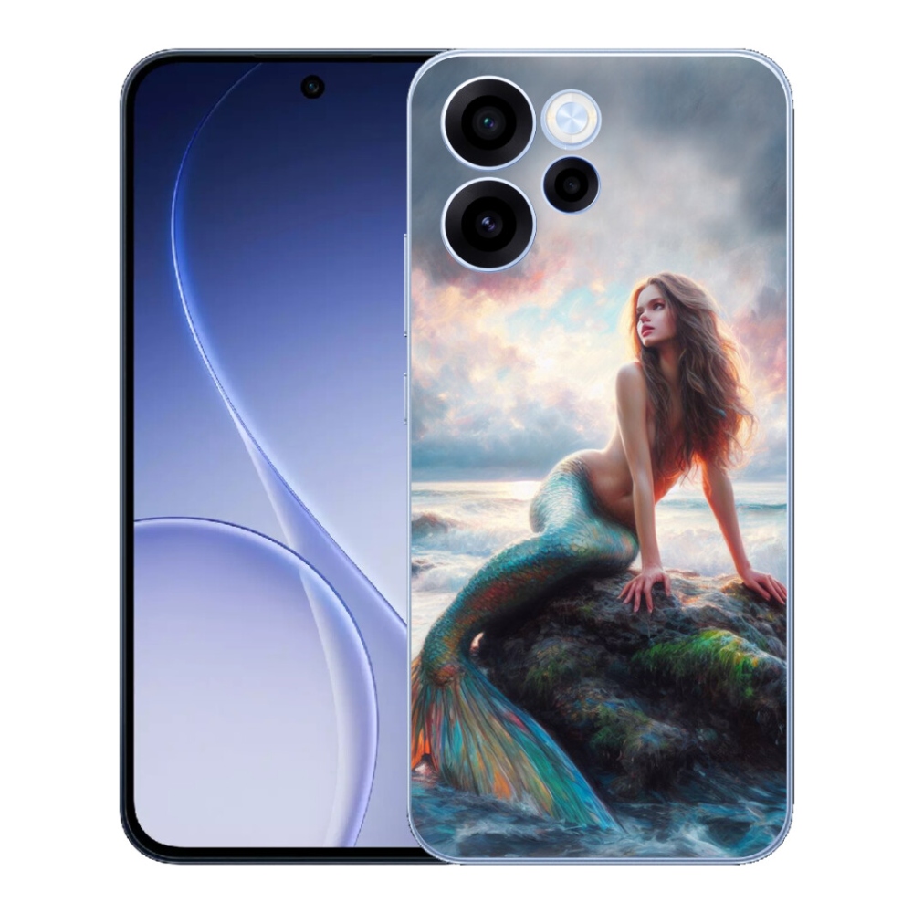 Gélový kryt mmCase na Oppo Reno 15 FS 5G - morská panna