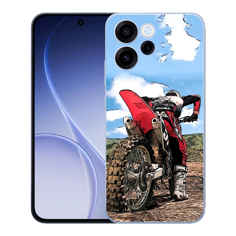 Gélový kryt mmCase na Oppo Reno 15 FS 5G - moto