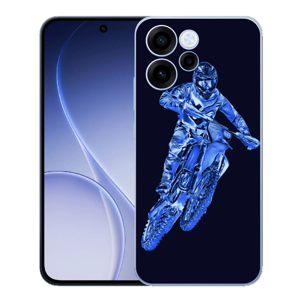 Gélový kryt mmCase na Oppo Reno 15 FS 5G - motocross 1