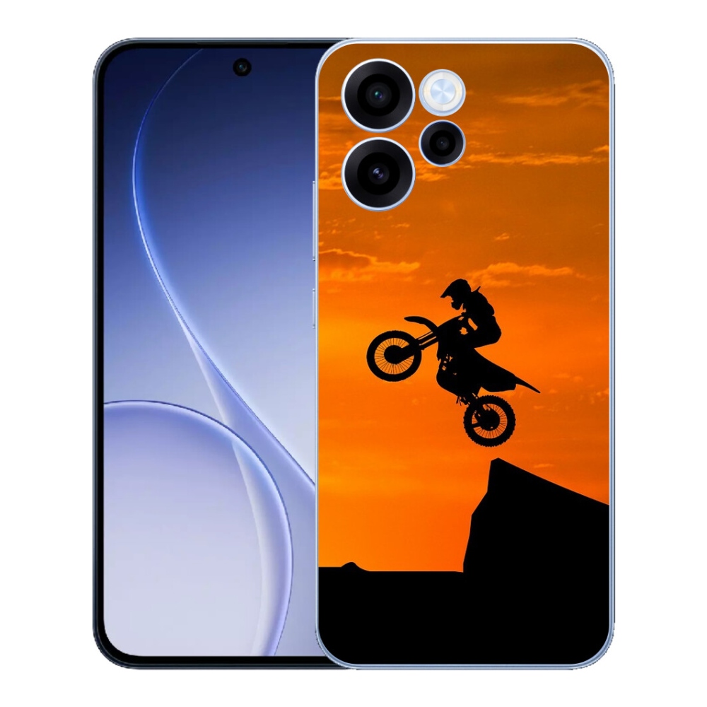 Gélový kryt mmCase na Oppo Reno 15 FS 5G - motocross