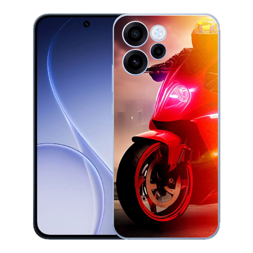 Gélový kryt mmCase na Oppo Reno 15 FS 5G - motorka