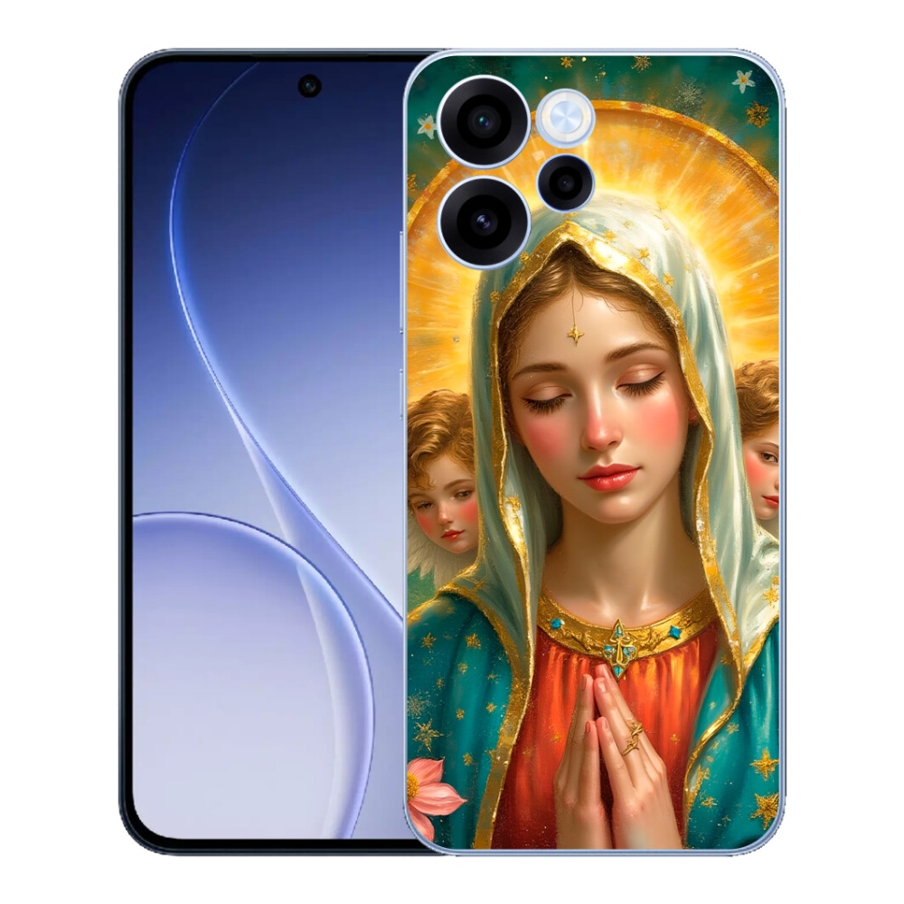Gélový kryt mmCase na Oppo Reno 15 FS 5G - náboženský motív 3