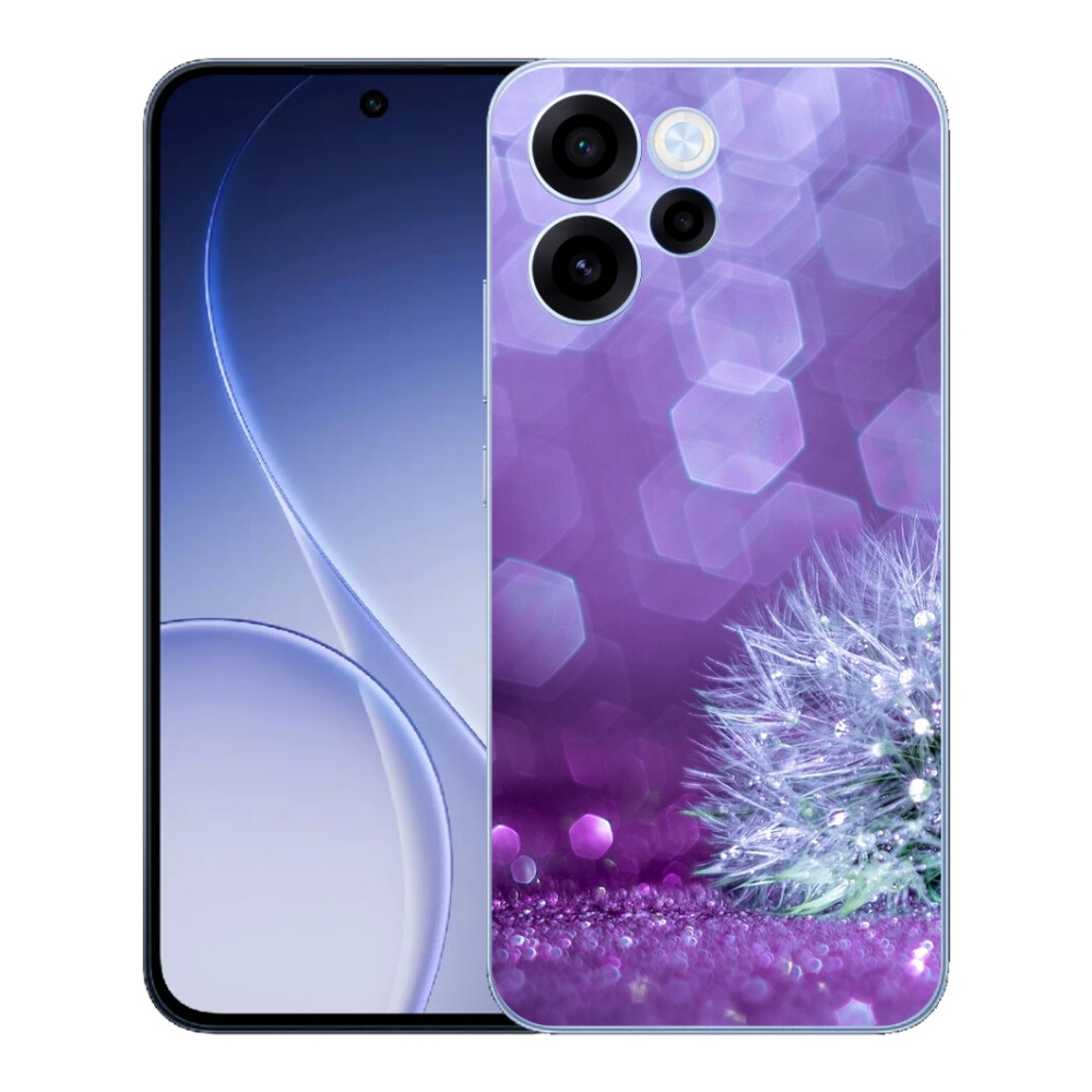 Gélový kryt mmCase na Oppo Reno 15 FS 5G - odkvitnutá púpava 2