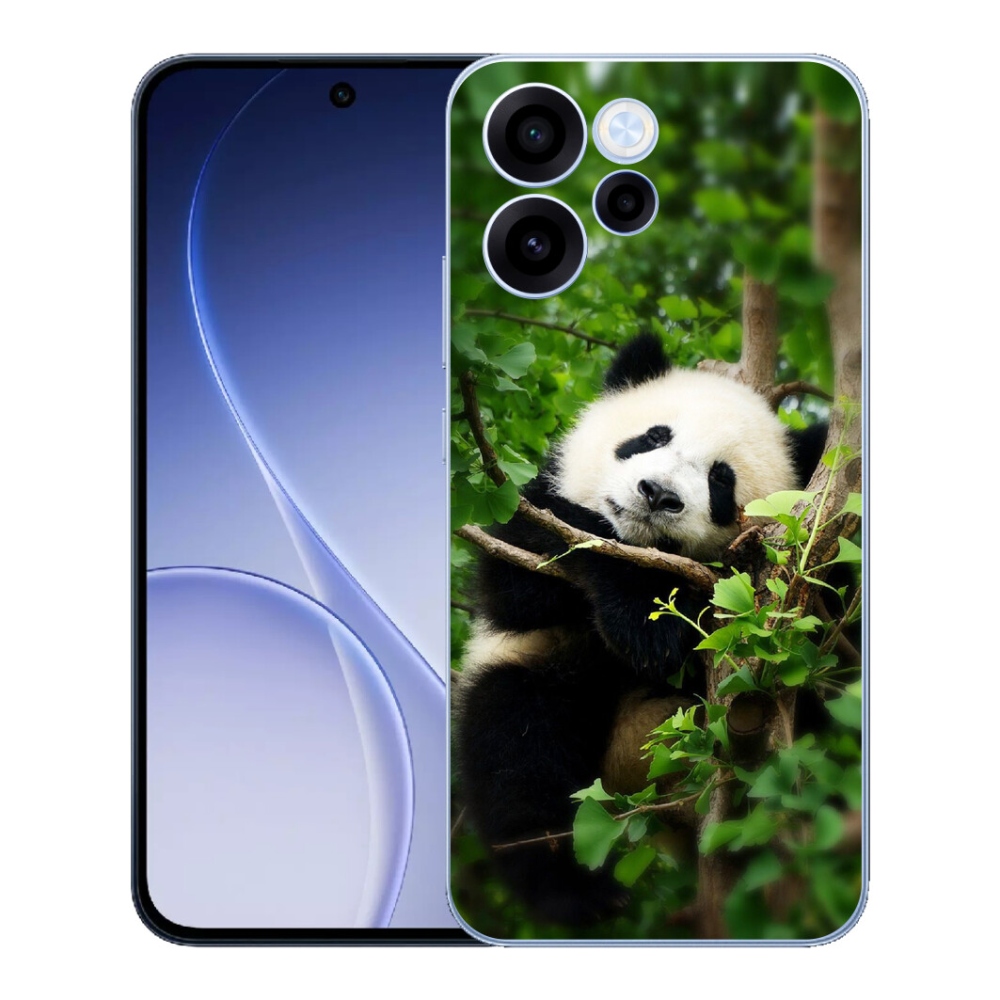 Gélový kryt mmCase na Oppo Reno 15 FS 5G - panda