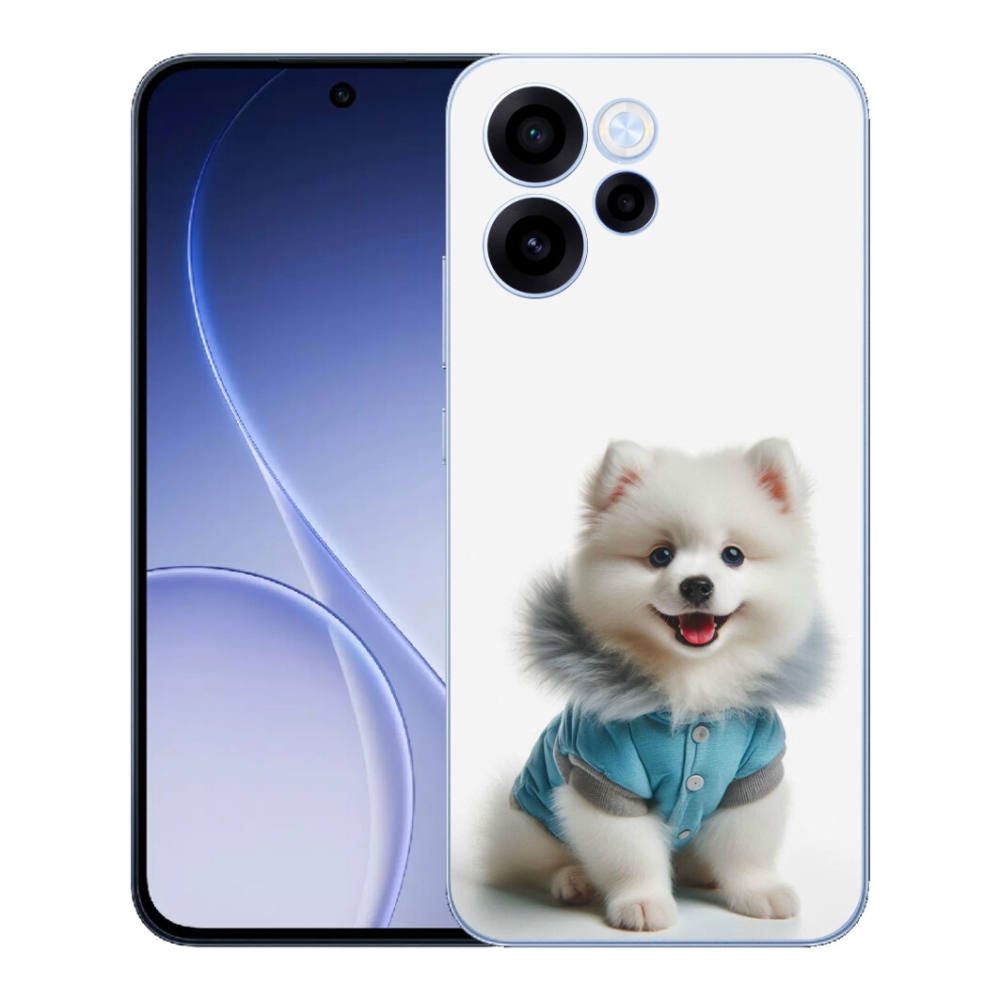 Gélový kryt mmCase na Oppo Reno 15 FS 5G - pomeranian