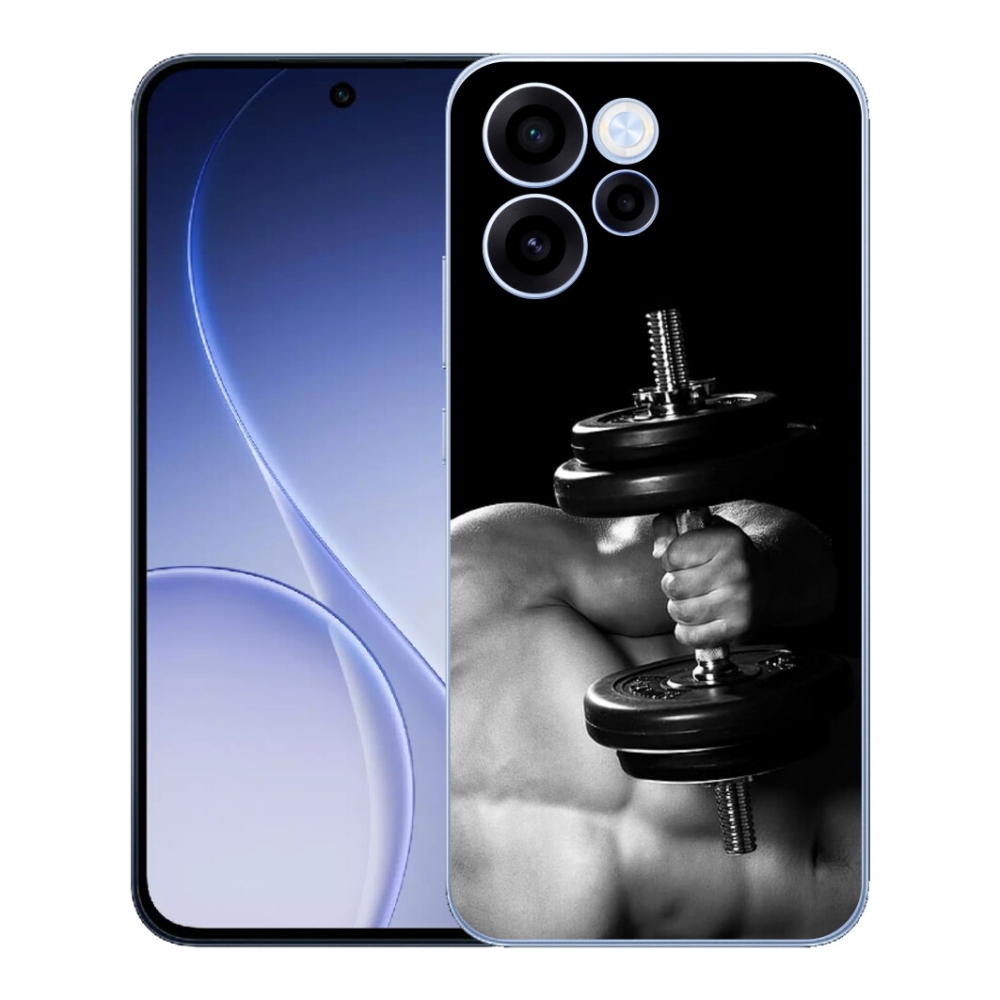 Gélový kryt mmCase na Oppo Reno 15 FS 5G - posilňovanie 2