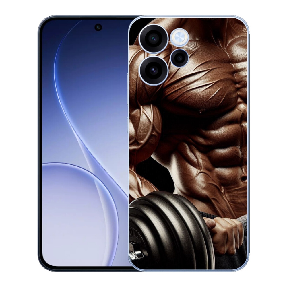 Gélový kryt mmCase na Oppo Reno 15 FS 5G - posilňovanie 4
