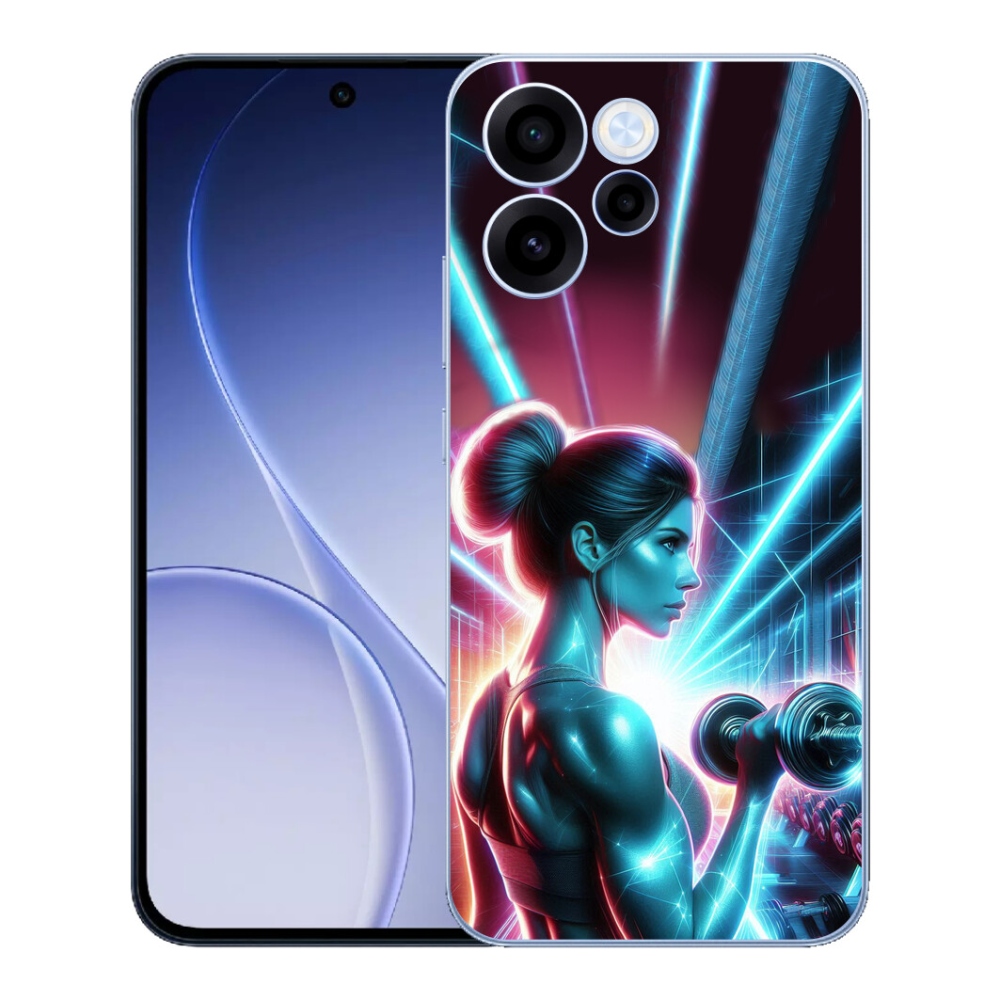 Gélový kryt mmCase na Oppo Reno 15 FS 5G - posilňovanie