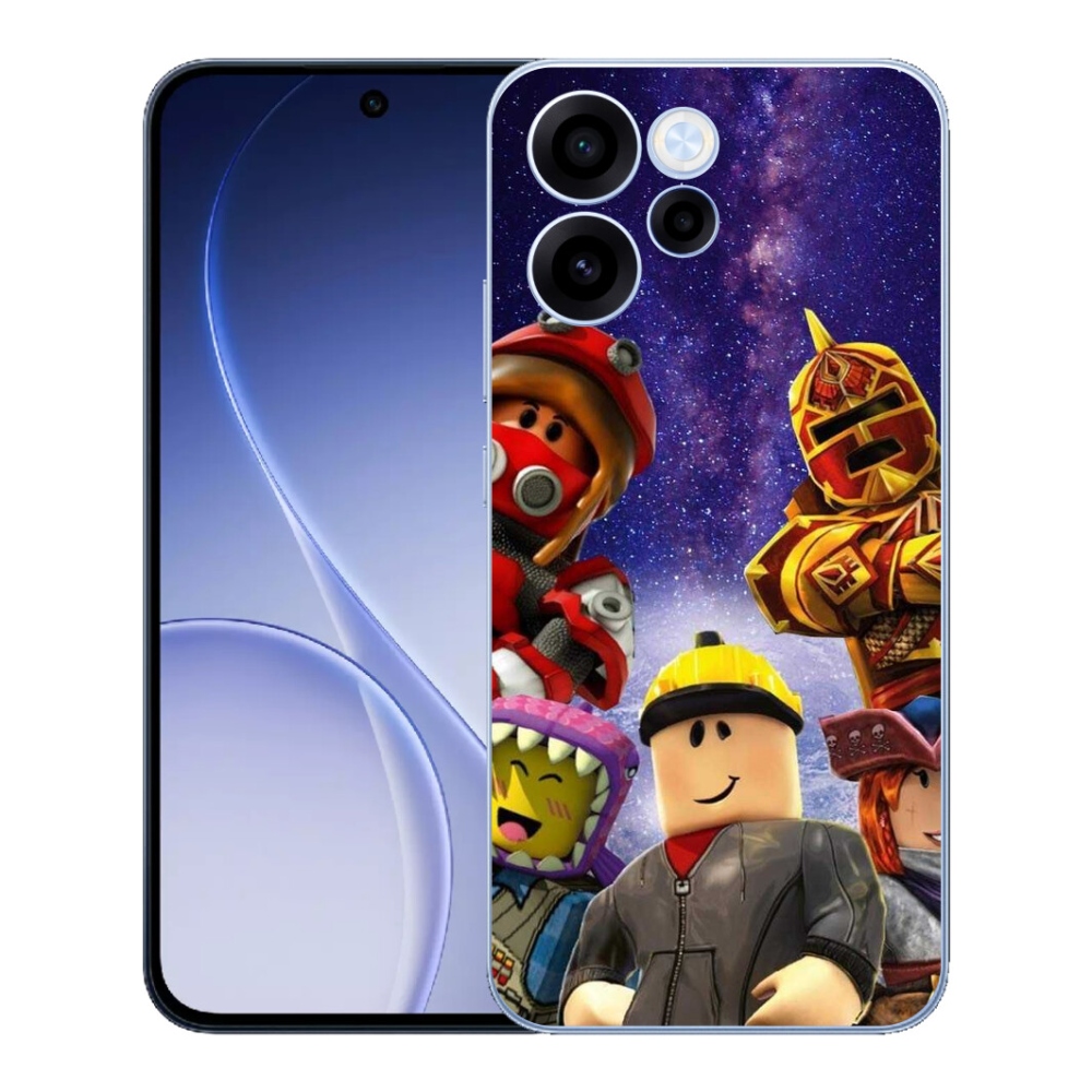 Gélový kryt mmCase na Oppo Reno 15 FS 5G - roblox 3