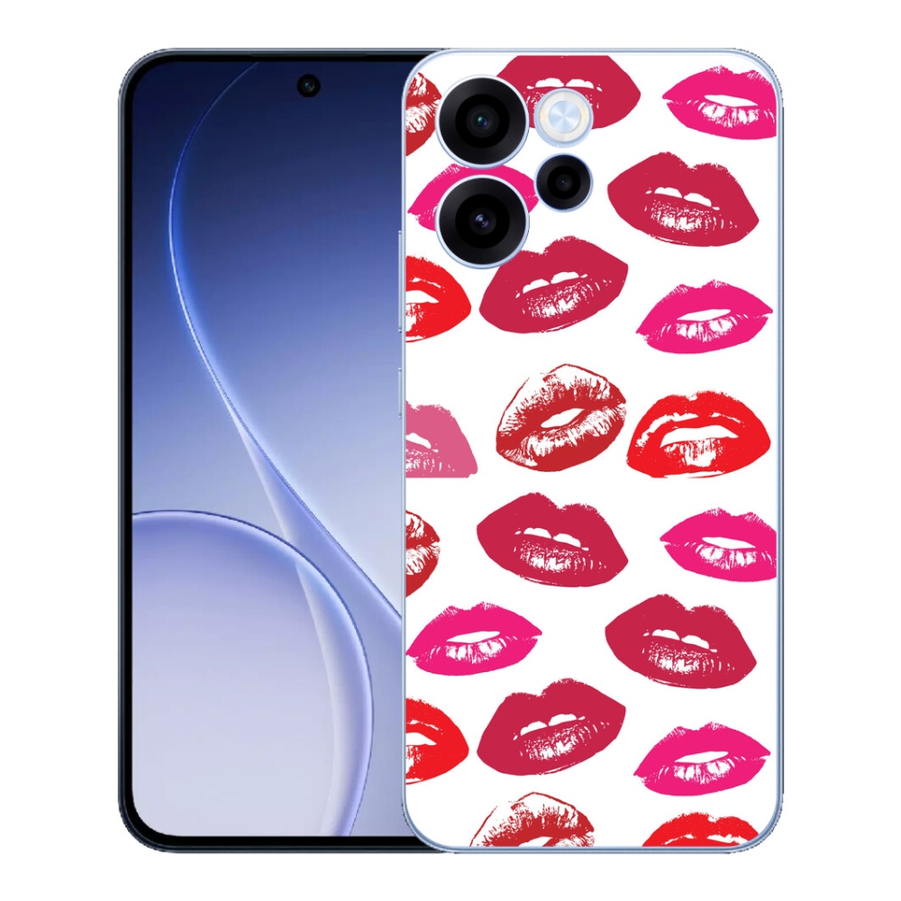 Gélový kryt mmCase na Oppo Reno 15 FS 5G - pery