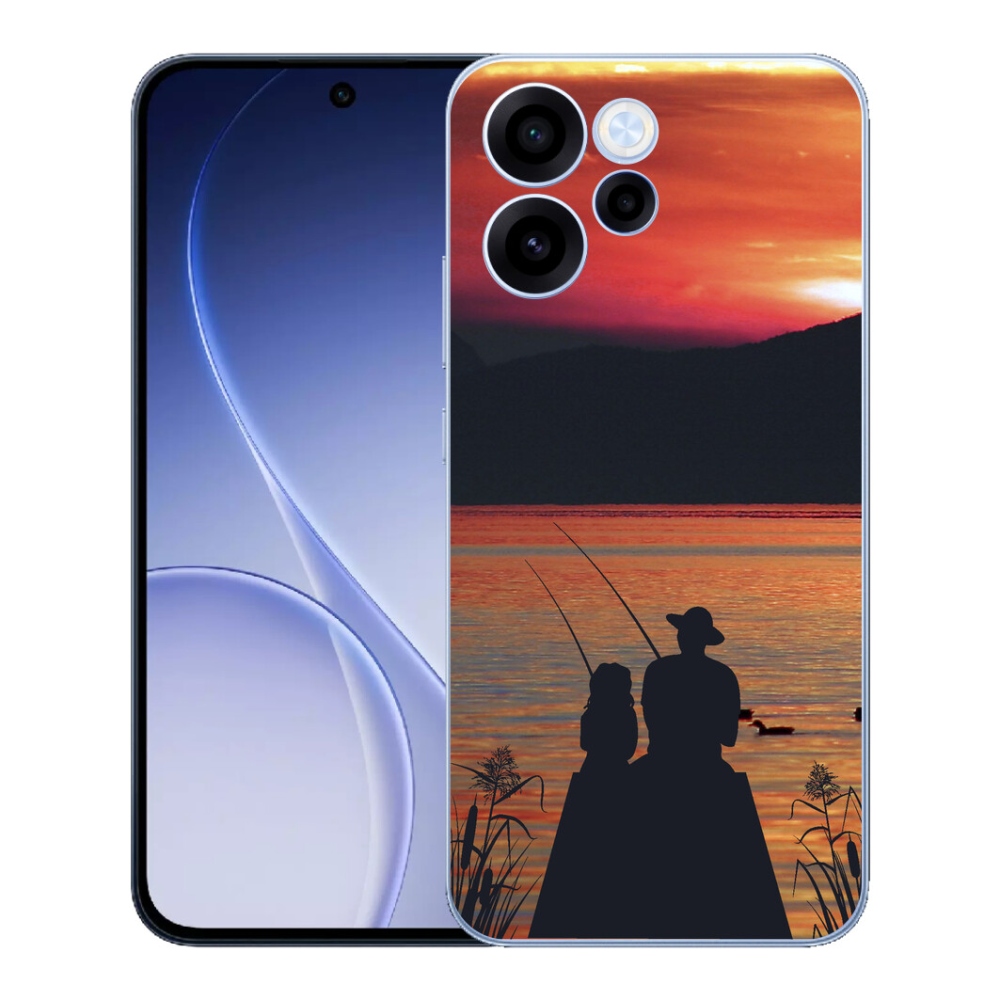 Gélový kryt mmCase na Oppo Reno 15 FS 5G - rybárčenie 3