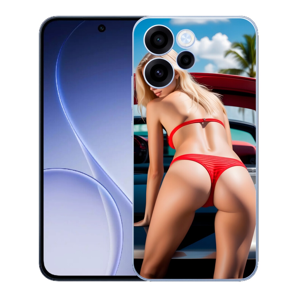 Gélový kryt mmCase na Oppo Reno 15 FS 5G - sexy žena 2