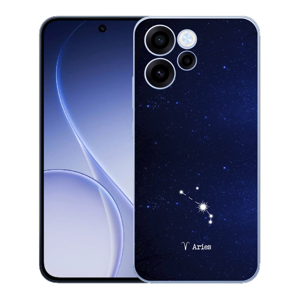 Gélový kryt mmCase na Oppo Reno 15 FS 5G - súhvezdie Barana