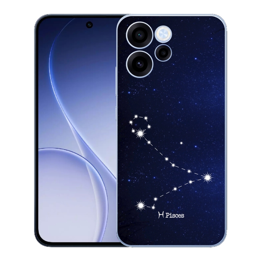 Gélový kryt mmCase na Oppo Reno 15 FS 5G - súhvezdie Ryby