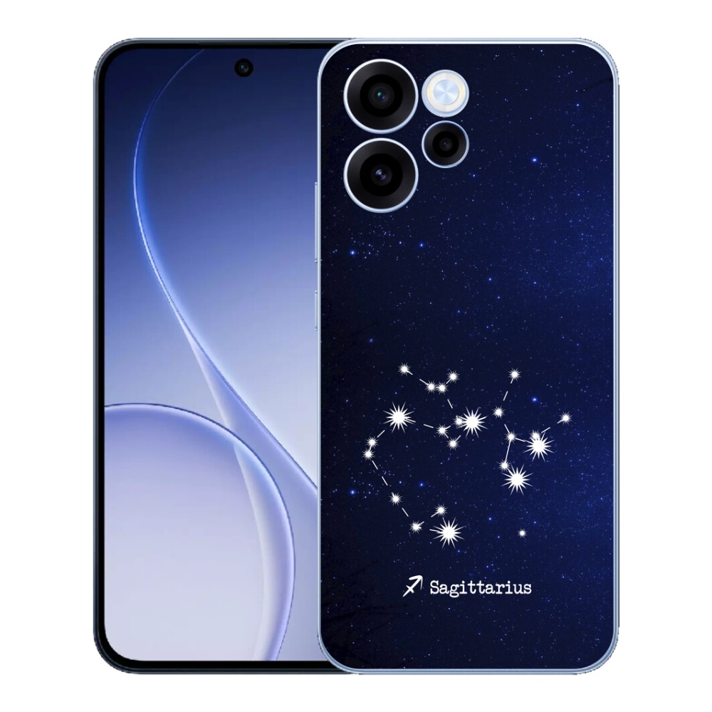 Gélový kryt mmCase na Oppo Reno 15 FS 5G - súhvezdie Strelca
