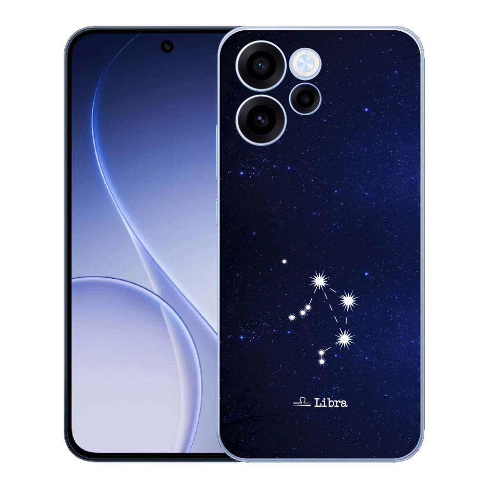 Gélový kryt mmCase na Oppo Reno 15 FS 5G - súhvezdie Váhy