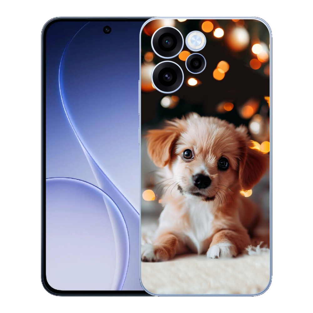 Gélový kryt mmCase na Oppo Reno 15 FS 5G - šteniatko
