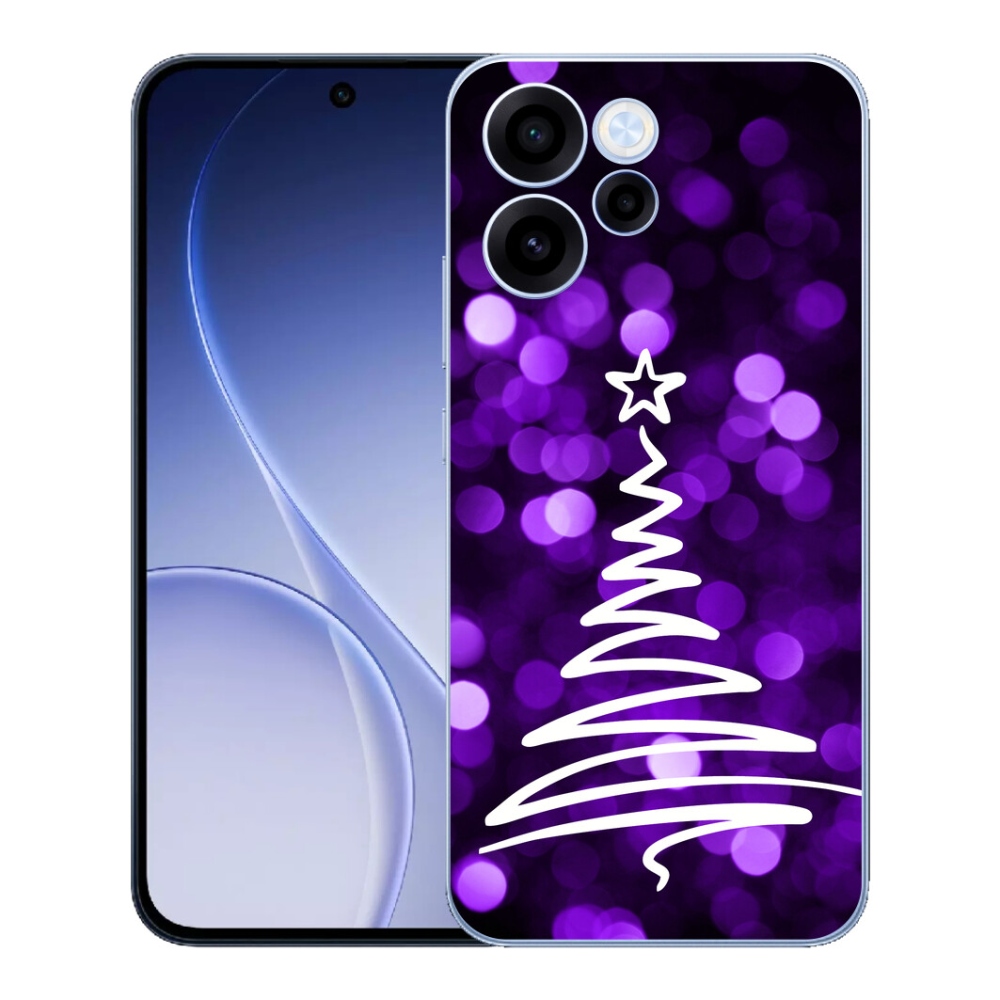 Gélový kryt mmCase na Oppo Reno 15 FS 5G - stromček