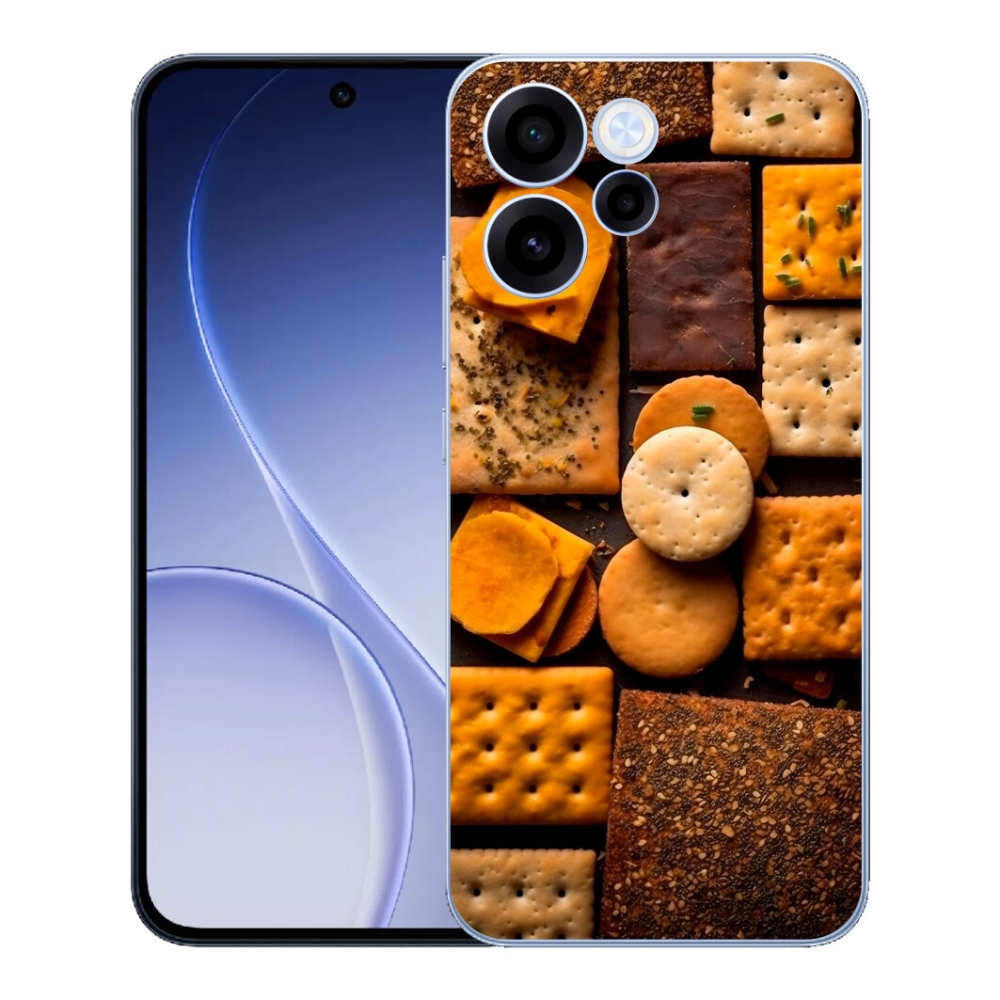 Gélový kryt mmCase na Oppo Reno 15 FS 5G - sušienky