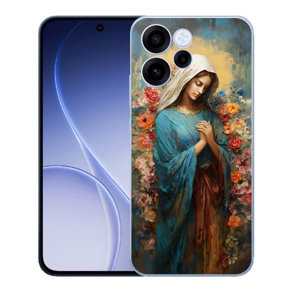 Gélový kryt mmCase na Oppo Reno 15 FS 5G - svätá žena