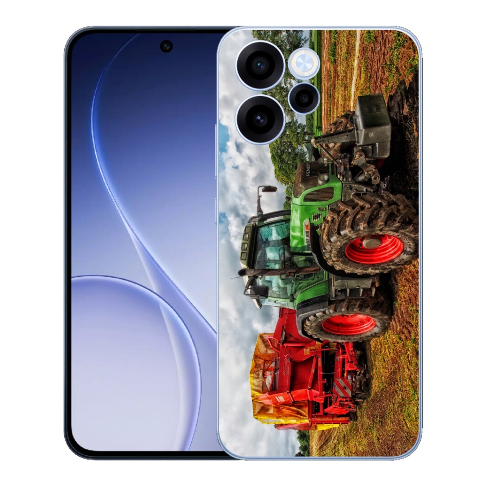 Gélový kryt mmCase na Oppo Reno 15 FS 5G - traktor 4
