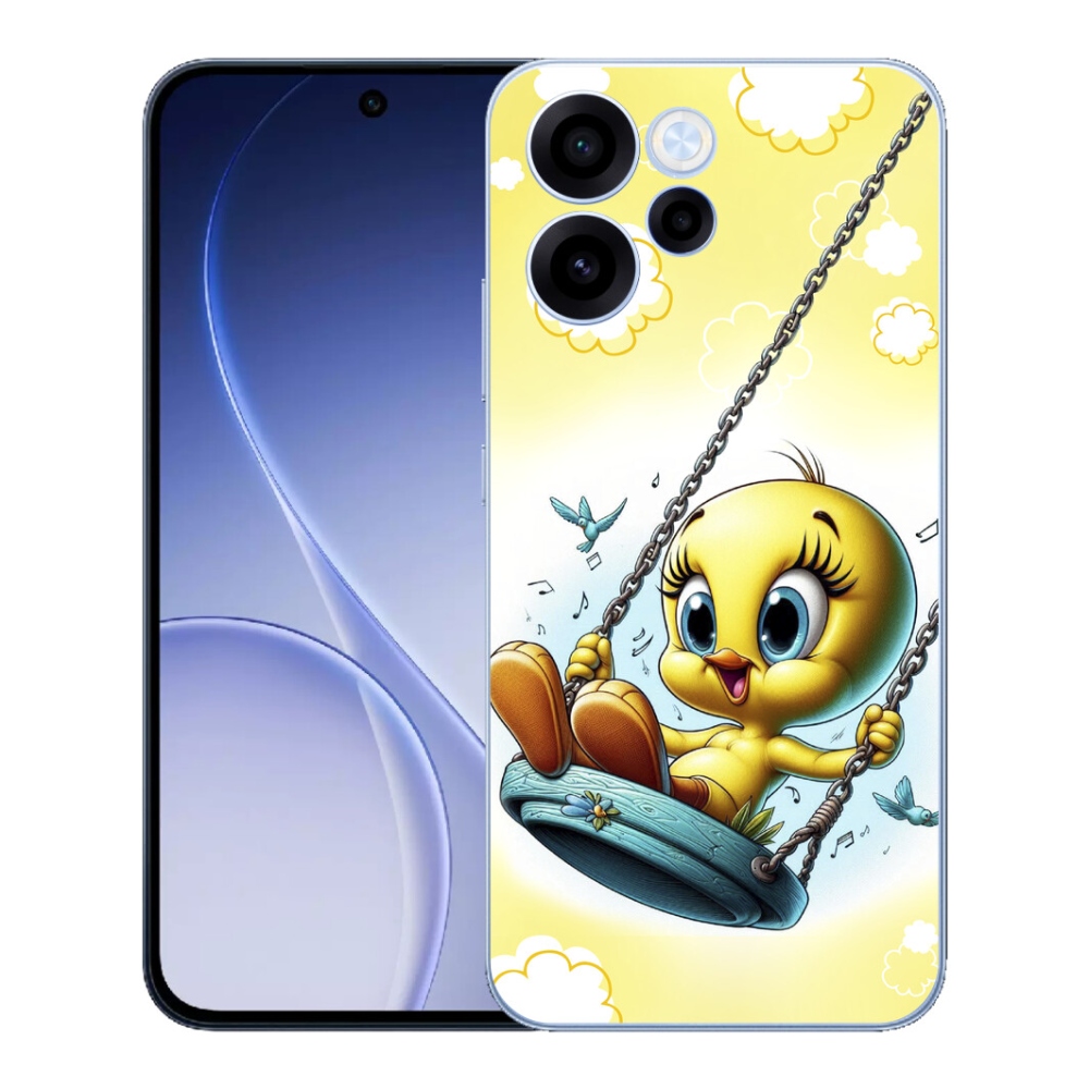 Gélový kryt mmCase na Oppo Reno 15 FS 5G - tweety