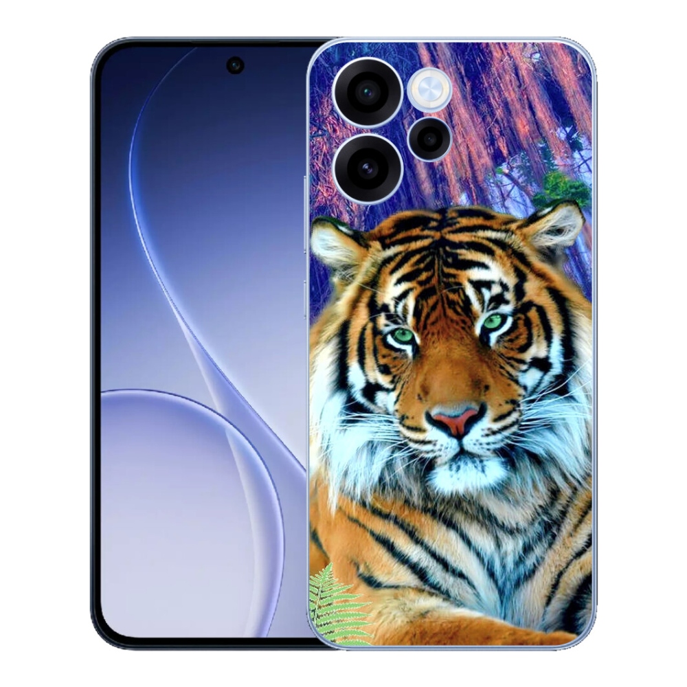 Gélový kryt mmCase na Oppo Reno 15 FS 5G - tiger