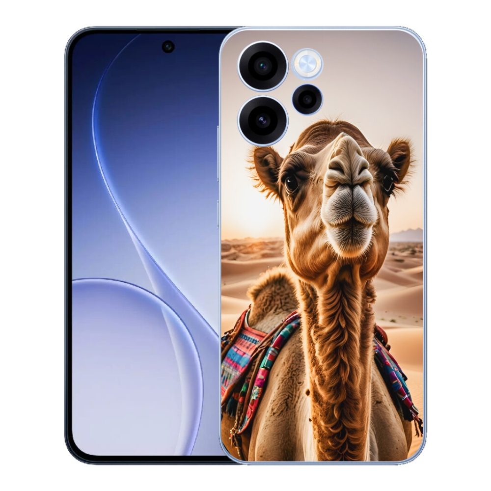 Gélový kryt mmCase na Oppo Reno 15 FS 5G - ťava