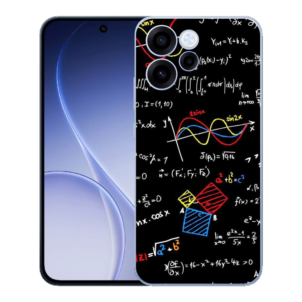 Gélový kryt mmCase na Oppo Reno 15 FS 5G - vzorčeky